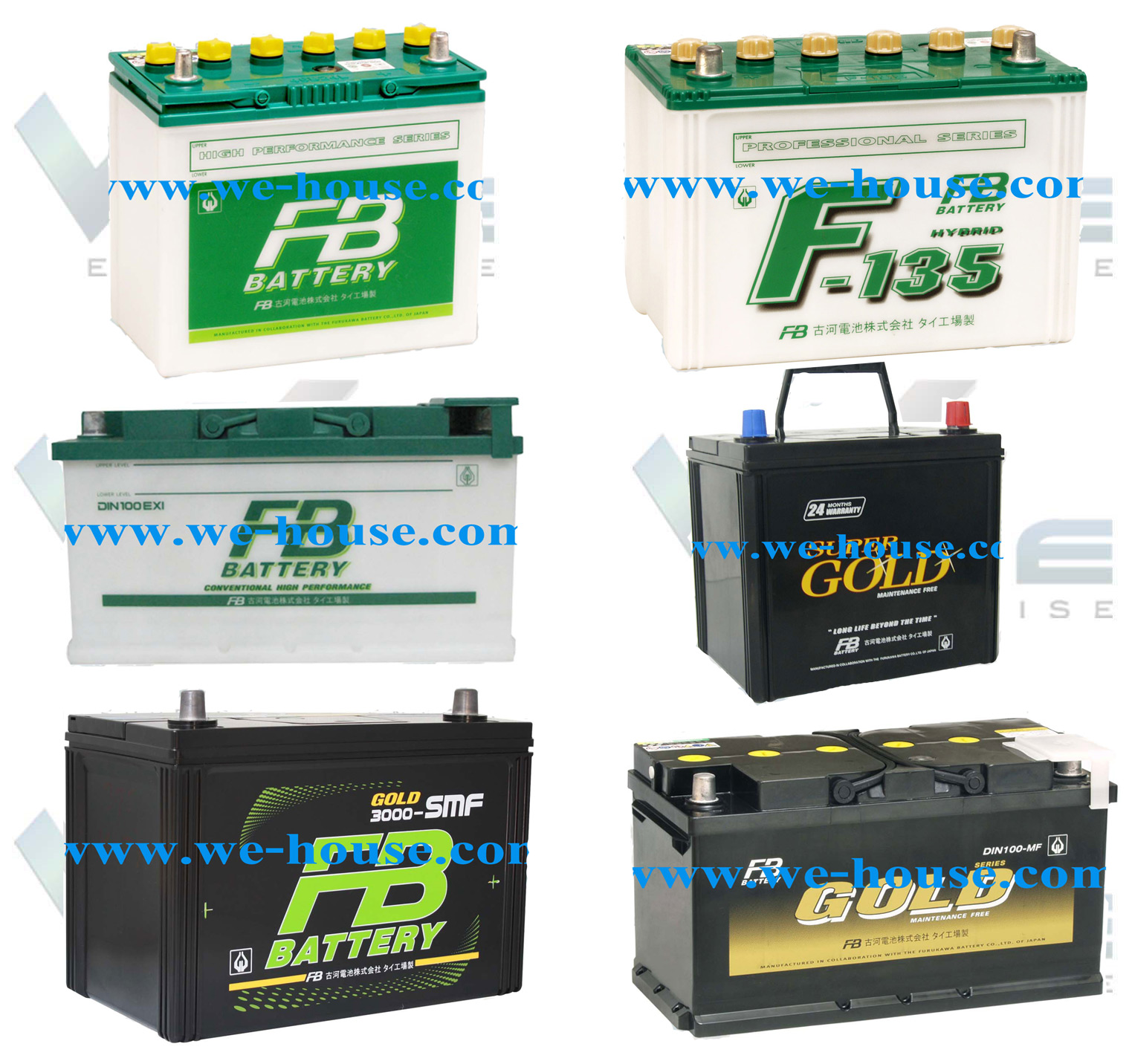 แบตเตอรี่รถยนต์ Automotive Batteries