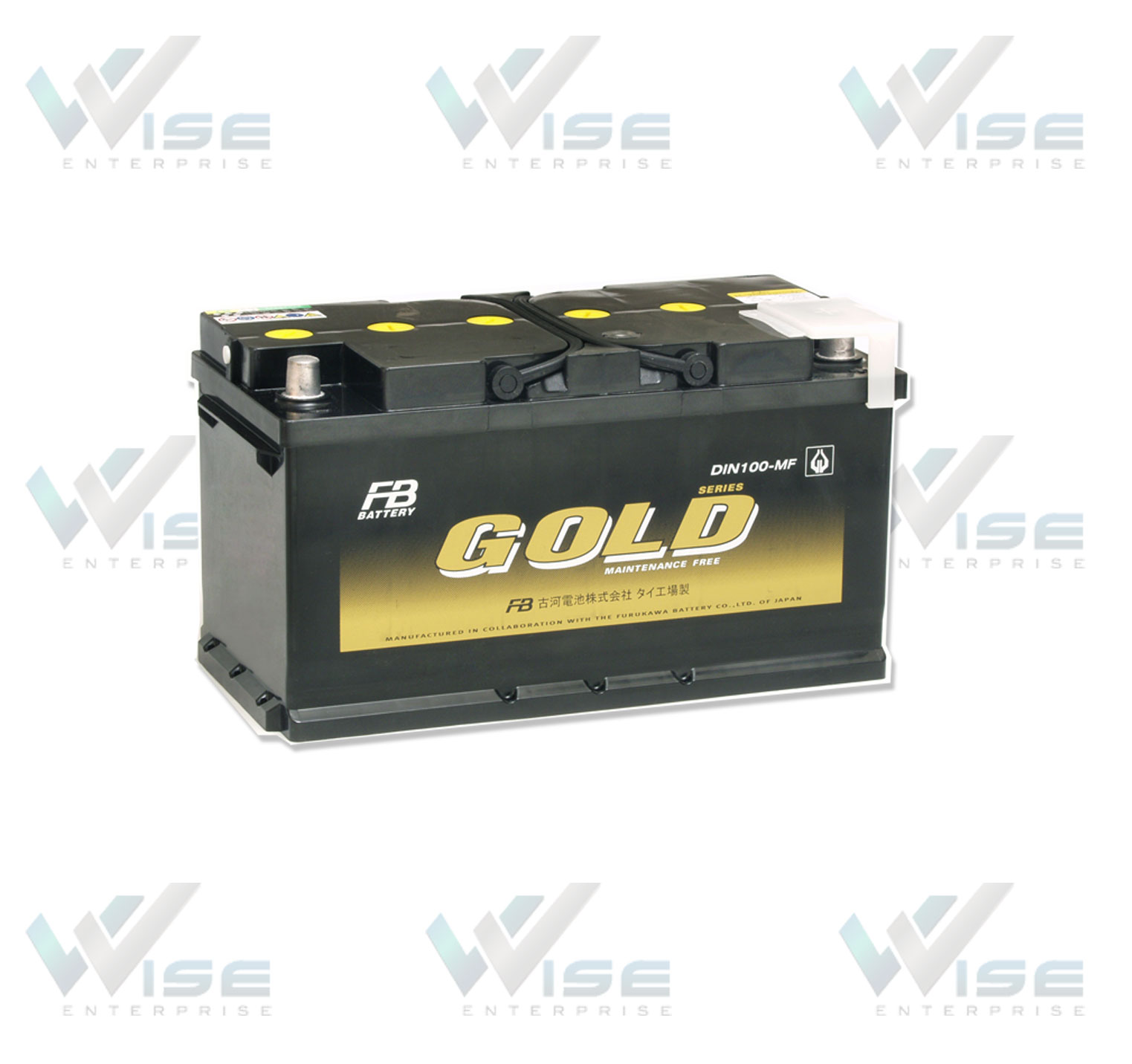 แบตเตอรี่ไม่ต้องเติมน้ำกลั่นบ่อย Gold Series