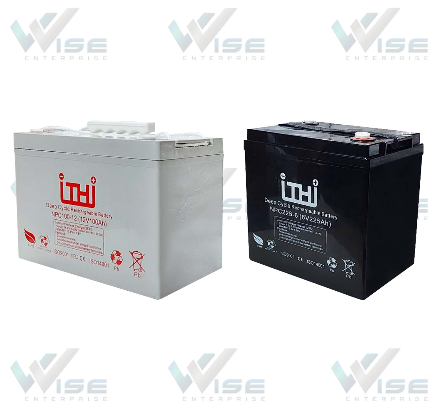 แบตเตอรี่รถทำความสะอาด/รถกอล์ฟ Deep Cycle Batteries
